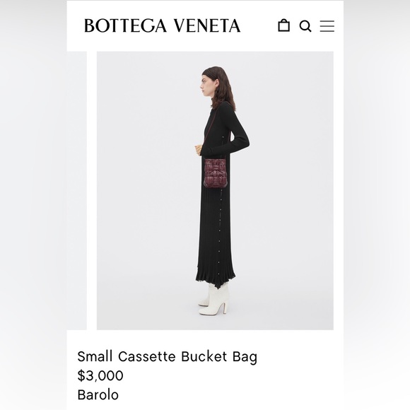 Bottega Veneta small cassette cross body bucket - Picture 9 of 9